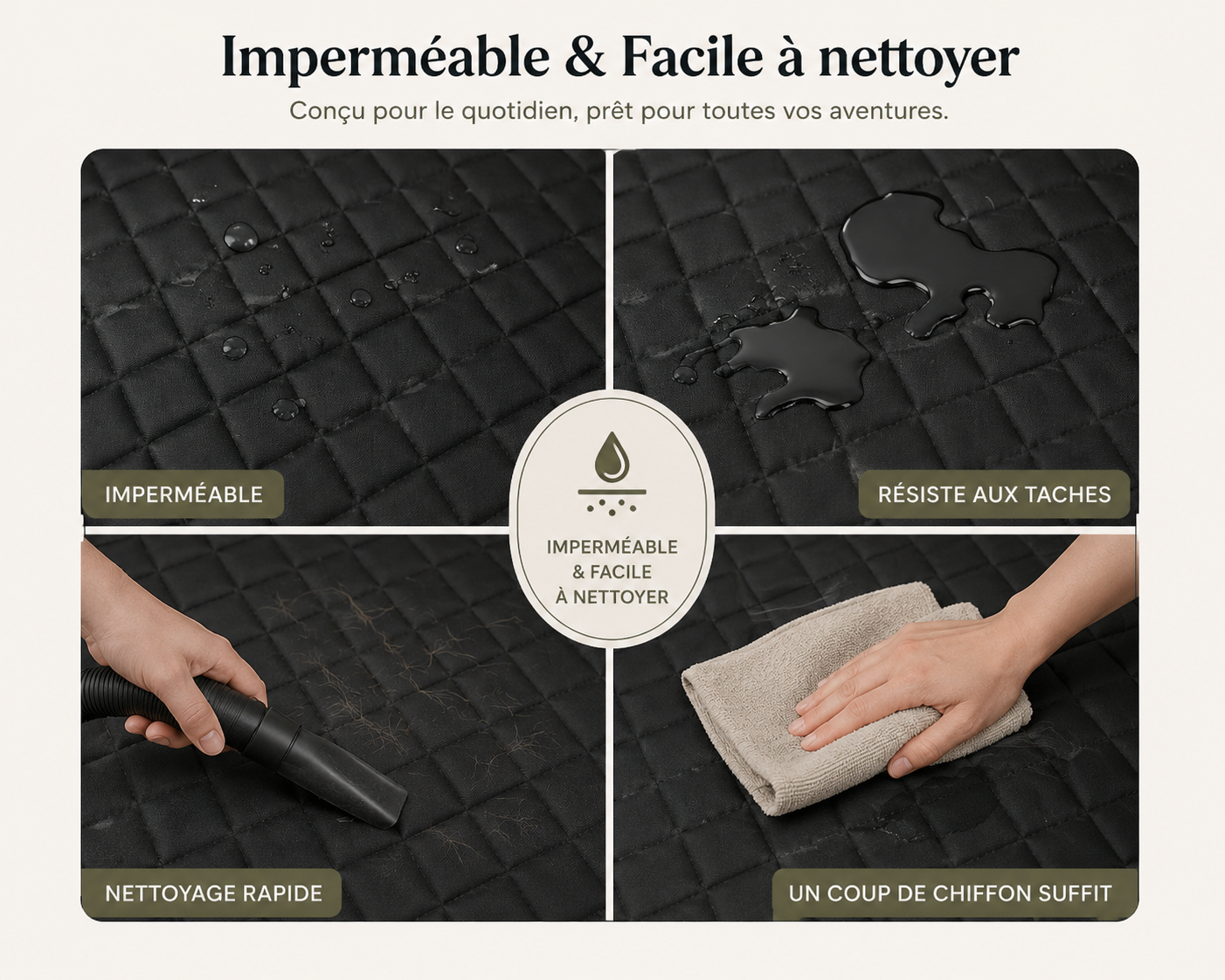 Protection de Coffre 4-en-1 pour Chien