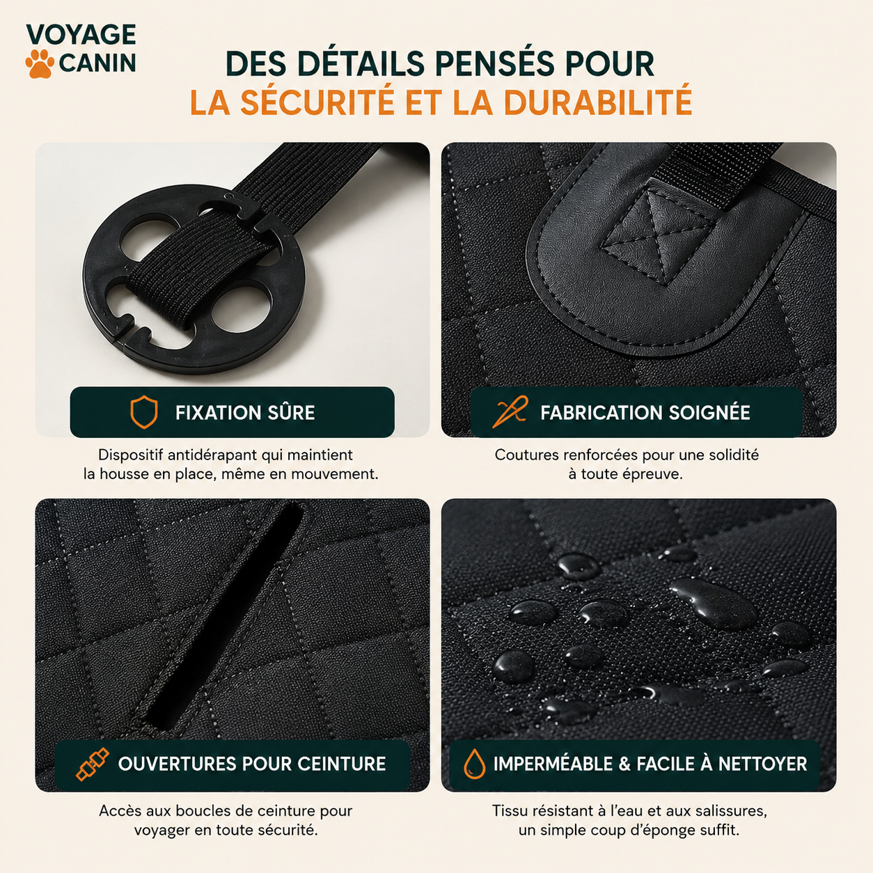 Protection de Coffre pour Chien
