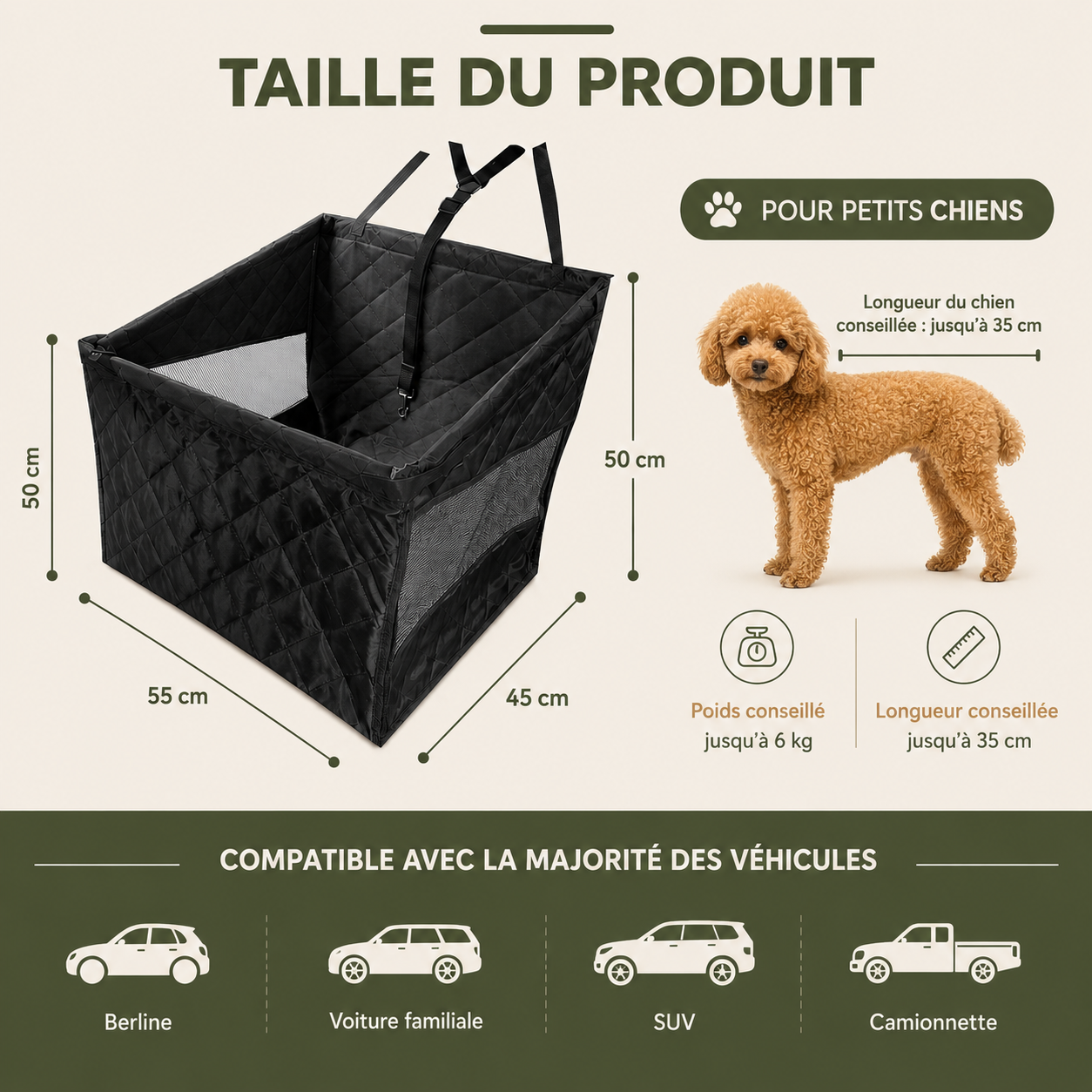 Panier Hamac Auto Protect