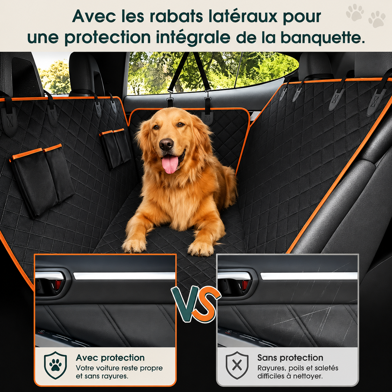 Hamac Auto Intégral pour Chien